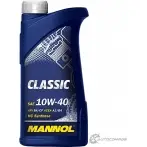 Моторное масло полусинтетическое Classic 10W-40 API SN-CF, 1 л MANNOL 1436799239 V0 Y0AR 4036021101200