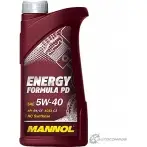 Моторное масло синтетическое Energy Formula PD 5W-40 API SN-CH-4, 1 л MANNOL 4036021105208 1436799209 CY42V U