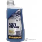 Антифриз готовый к использованию синий G11 AG11 -40°C Antifreeze (Longterm), 1 л MANNOL 4036021157689 18QKD 1436799138 DDB NVFO
