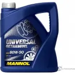Трансмиссионное масло в мкпп, редуктор минеральное 4036021401805 MANNOL SAE 80W-90 API GL-4, API GL-4, 4 л MANNOL JX5B7 3 4036021401805 1436799174