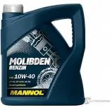 Моторное масло полусинтетическое MOLIBDEN BENZIN 10W-40, 4 л MANNOL 4036021404301 RV5 U9 1436799272