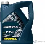 Моторное масло минеральное Universal 15W-40 API SG-CD, 5 л MANNOL 4036021500263 1436799208 BE4MXY 5
