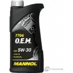 Моторное масло синтетическое 7706 O.E.M. 5W-30, 1 л MANNOL B7CBP G 4044 1436798726