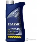 Моторное масло полусинтетическое Classic 10W-40 API SN-CF, 1 л MANNOL 1436799056 TT CGI CL10120