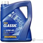 Моторное масло полусинтетическое Classic 10W-40 API SN-CF, 5 л MANNOL CBAD ZPJ 1436799060 CL50420