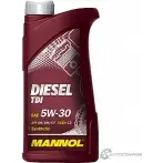 Моторное масло синтетическое Diesel TDI 5W-30 API SN-SM-CF, 1 л