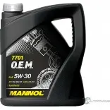 Моторное масло синтетическое 7701 O.E.M. 5W-30 API SN-SM-CF, 4 л