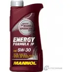 Моторное масло синтетическое Energy Formula JP 5W-30 API SN, 1 л MANNOL XBI OEZ JP10143 1436799004