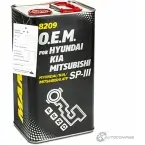Трансмиссионное масло в акпп синтетическое MN82094ME MANNOL ATF Dexron 3, ATF SP-3, 4 л