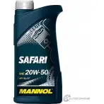 Моторное масло минеральное Safari 20W-50 API SN-CH-4, 1 л MANNOL 1436799049 SF10615 RZZW 4W