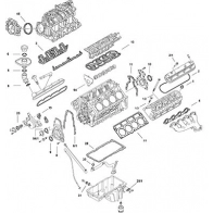 Прокладки двигателя ELRING Cadillac Escalade U BLHKWE LS Gen IV LZ1