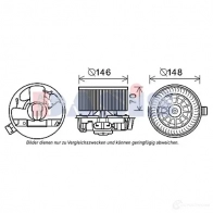 Вискомуфта AKS DASIS 6109076 288540n 4044455303527 SJ79 83D - Изображение 1