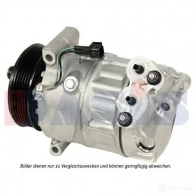 Компрессор кондиционера AKS DASIS 4044455564584 852781n Ford Focus 3 (CB8) Хэтчбек 1.6 TDCi 95 л.с. 2010 – 2024 4 GFSHQ5