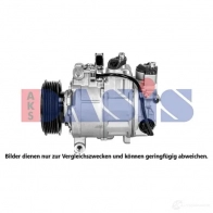 Компрессор кондиционера AKS DASIS Z KB7FCN 4044455552710 Volkswagen Phaeton (3D) 1 Седан 852727n