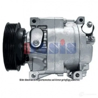 Компрессор кондиционера AKS DASIS 850864n 4044455362333 DFFV 8Y7 Fiat Palio (178) 1 Универсал 1.9 JTD 80 л.с. 2001 – 2024