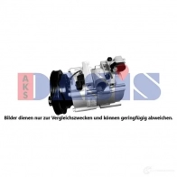 Компрессор кондиционера AKS DASIS 4044455542704 Y7U F4U 879943 852559n