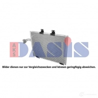Радиатор кондиционера AKS DASIS 522097n M3F 1S 1437270842