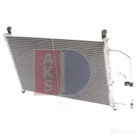 Радиатор кондиционера AKS DASIS 874360 4044455323846 L Y4BIU 512001n - Изображение 10