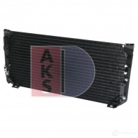 Радиатор кондиционера AKS DASIS 4044455321378 Toyota Corolla (E100) 7 Хэтчбек 5д 1.6 GLI (AE101) 114 л.с. 1992 – 1997 JNM4P 3I 213800n
