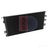 Радиатор кондиционера AKS DASIS 4044455324522 2R8EH7 C 522670n 874862 - Изображение 7