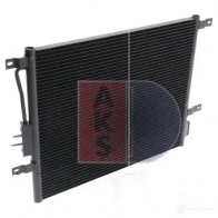 Радиатор кондиционера AKS DASIS 522057n 4044455436386 L PEKY 874806 - Изображение 6