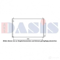 Радиатор кондиционера AKS DASIS 102042n VD21M 6 Honda Legend 4 (KB) Седан 3.5 VTEC V6 (KB1) 300 л.с. 2004 – 2009 4044455677840