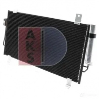 Радиатор кондиционера AKS DASIS 870040 142035n 54 PLGV 4044455676539 - Изображение 2