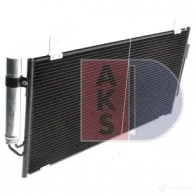 Радиатор кондиционера AKS DASIS 870040 142035n 54 PLGV 4044455676539 - Изображение 6