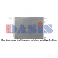 Радиатор кондиционера AKS DASIS AL6W J 092085n 1437274000