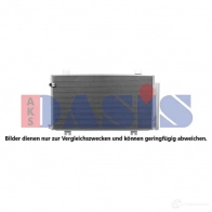 Радиатор кондиционера AKS DASIS 1437279673 102048n 4WL UA