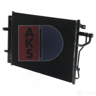Радиатор кондиционера AKS DASIS 874433 64 WPSF 512076n 4044455540908