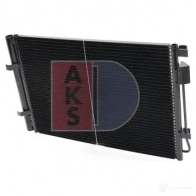 Радиатор кондиционера AKS DASIS 1210897917 512099n EZJDC 6Y 4044455749806 - Изображение 10