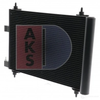Радиатор кондиционера AKS DASIS 062001n 866988 2N6 2TQQ 4044455326694