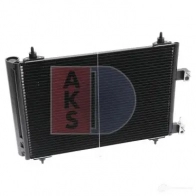 Радиатор кондиционера AKS DASIS 062001n 866988 2N6 2TQQ 4044455326694 - Изображение 8