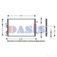 Радиатор кондиционера AKS DASIS 9EDT CTD 4044455324539 012270n 865841 - Изображение 2