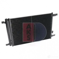 Радиатор кондиционера AKS DASIS 482023n 4044455535652 16 D5H 873985 - Изображение 8