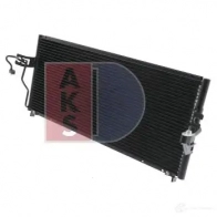 Радиатор кондиционера AKS DASIS 4044455318194 867443 072120n Z76 9VT - Изображение 3