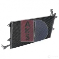 Радиатор кондиционера AKS DASIS 042050n HIYO A 866108 4044455317579 - Изображение 8