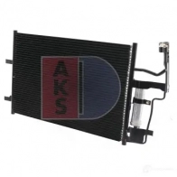 Радиатор кондиционера AKS DASIS 4044455436201 112026n 868797 KJ3B DTB - Изображение 3