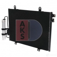Радиатор кондиционера AKS DASIS REJ DQP 182170n 4044455320838 Renault Clio (BB, CB) 2 Хэтчбек 1.6 (B/CB0D) 90 л.с. 1998 – 2005
