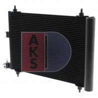 Радиатор кондиционера AKS DASIS 162340n 4044455324492 A9YD Z Citroen Xsara 1 (N1) Хэтчбек 1.6 i 88 л.с. 1997 – 2000