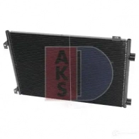 Радиатор кондиционера AKS DASIS 871222 4 95D45 182026n 4044455328995 - Изображение 9