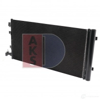 Радиатор кондиционера AKS DASIS 871237 NIYG TH 182042n 4044455465089