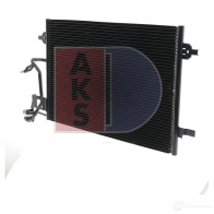 Радиатор кондиционера AKS DASIS 4044455323297 Audi A6 (C5) 2 Седан 4.2 Rs6 Quattro 450 л.с. 2002 – 2005 KNFFI R 482290n