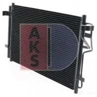 Радиатор кондиционера AKS DASIS 875053 0CSR F 4044455444985 562012n - Изображение 3