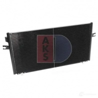 Радиатор кондиционера AKS DASIS 867456 D 90YWT1 072360n 4044455318330 - Изображение 8