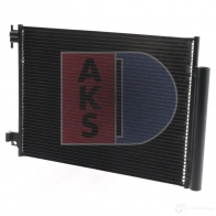 Радиатор кондиционера AKS DASIS 4044455549536 182051n 871246 ZW7 YQ