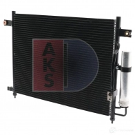 Радиатор кондиционера AKS DASIS 4044455328551 512018n 874376 9EHX B