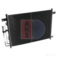 Радиатор кондиционера AKS DASIS 4044455328551 512018n 874376 9EHX B - Изображение 8