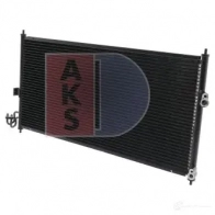 Радиатор кондиционера AKS DASIS 867390 072011n VYYL ZT 4044455326755 - Изображение 2
